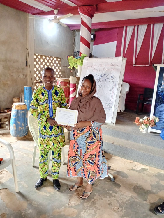Remise de certificat