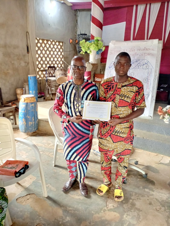Remise de certificat